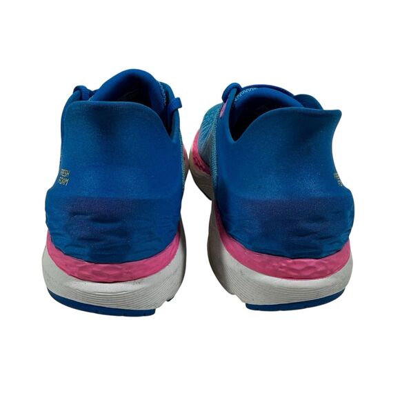 New Balance Fresh Foam 860v11 Blue Pink White Comfort Running Youth Size 2.5 - Picture 8 of 12